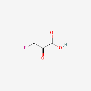 molecular formula C3H3FO3 B1208956 3-Fluoropyruvic acid CAS No. 433-48-7