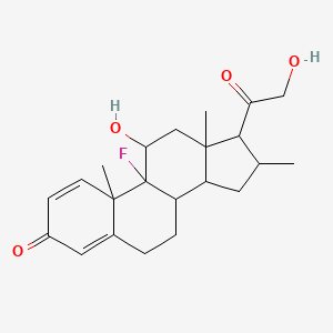 molecular formula C22H29FO4 B1208958 Topisolon 