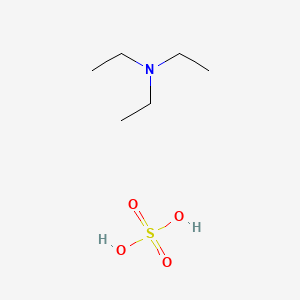 molecular formula C6H17NO4S B1208963 Triethylammonium sulfate CAS No. 54272-29-6