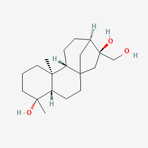 (4S,5R,9S,10R,13R,14S)-14-(Hydroxymethyl)-5,9-dimethyltetracyclo[11.2.1.01,10.04,9]hexadecane-5,14-diol