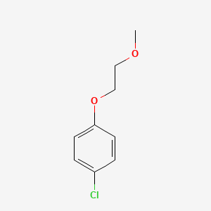 molecular formula C9H11ClO2 B12089721 1-Chloro-4-(2-methoxyethoxy)benzene 