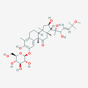 molecular formula C36H54O12 B120898 Andirobicin A glucoside CAS No. 151703-09-2