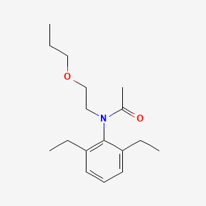 molecular formula C17H27NO2 B12089873 N-(2,6-diethylphenyl)-N-(2-propoxyethyl)acetamide 