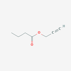 molecular formula C7H10O2 B12089917 Prop-2-ynyl butanoate CAS No. 1932-93-0