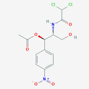 molecular formula C13H14Cl2N2O6 B120901 Chloramphenicol 1-acetate CAS No. 23214-93-9