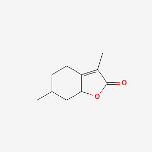 molecular formula C10H14O2 B1209015 Isomintlactone CAS No. 13341-72-5