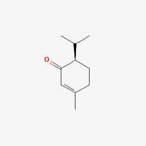 molecular formula C10H16O B1209022 l-Piperitone CAS No. 4573-50-6