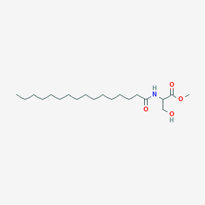 molecular formula C20H39NO4 B12090265 N-palmitoyl L-serine methyl ester 