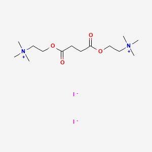 molecular formula C14H30IN2O4+ B1209039 Ditilin CAS No. 541-19-5
