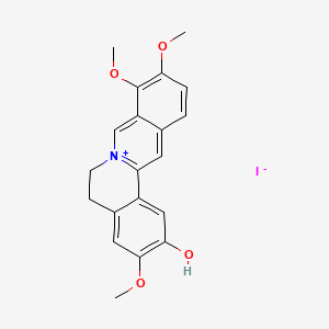 molecular formula C9H6O5P- B1209041 Columbamine iodide CAS No. 2007-07-0