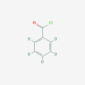 molecular formula C7H5ClO B120905 Benzoyl chloride-d5 CAS No. 43019-90-5