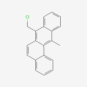 molecular formula C20H15Cl B1209050 7-Chloromethyl-12-methylbenz(a)anthracene CAS No. 13345-62-5