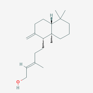 molecular formula C20H34O B1209055 (-)-Ent-copalol 