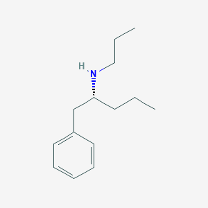 molecular formula C14H23N B12090556 (alphaR)-N,alpha-Dipropylbenzeneethanamine CAS No. 784118-64-5