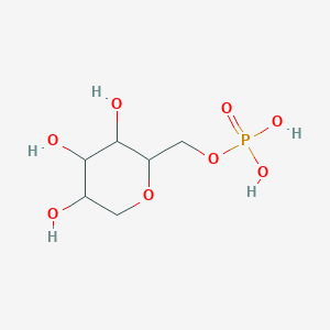 molecular formula C6H13O8P B12090682 (3,4,5-Trihydroxyoxan-2-yl)methyl dihydrogen phosphate 