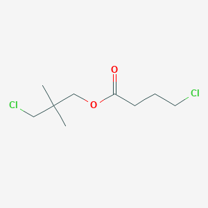 molecular formula C9H16Cl2O2 B12090802 3-Chloro-2,2-dimethylpropyl 4-chlorobutanoate CAS No. 244006-16-4