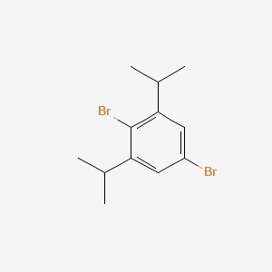 molecular formula C12H16Br2 B12090812 1,4-Dibromo-2,6-diisopropylbenzene CAS No. 1349717-76-5