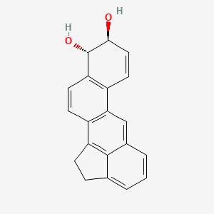 Benz(j)aceanthrylene-9,10-diol, 1,2,9,10-tetrahydro-, trans-