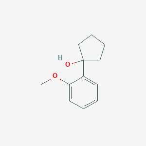 molecular formula C12H16O2 B12090888 1-(2-Methoxyphenyl)cyclopentan-1-ol 