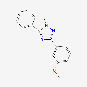 2-(3-Methoxyphenyl)-5H-s-triazolo(5,1-a)isoindole