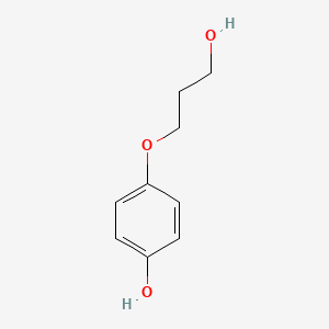 molecular formula C9H12O3 B12091081 4-(3-Hydroxypropoxy)phenol 