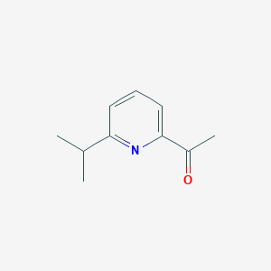 molecular formula C10H13NO B12091131 1-(6-Isopropylpyridin-2-yl)ethanone 