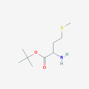 molecular formula C9H19NO2S B12091289 tert-butyl (2S)-2-amino-4-methylsulfanylbutanoate 