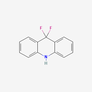 molecular formula C13H9F2N B12091299 9,9-Difluoro-9,10-dihydroacridine CAS No. 1204295-55-5