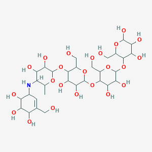 molecular formula C31H53NO23 B12091352 alpha-D-Glucosyl Acarbose IMpurity 