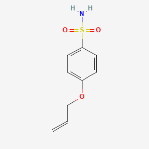 molecular formula C9H11NO3S B12091388 4-(Allyloxy)benzenesulfonamide 