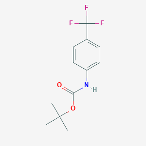 molecular formula C12H14F3NO2 B120915 叔丁基 N-[4-(三氟甲基)苯基]氨基甲酸酯 CAS No. 141940-37-6