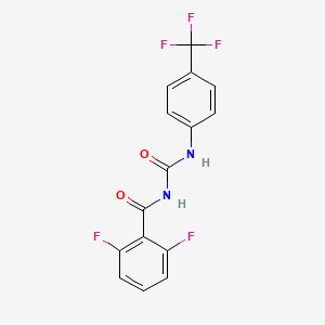 molecular formula C15H9F5N2O2 B1209157 Penfluoron CAS No. 35367-31-8