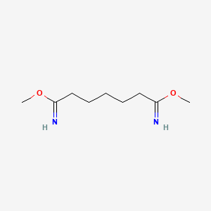 molecular formula C9H18N2O2 B1209165 Dimethyl pimelimidate CAS No. 36875-25-9