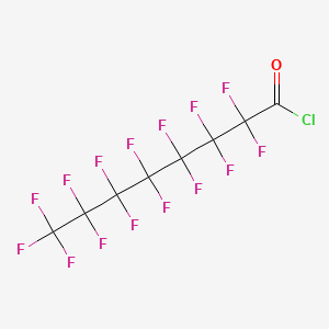 molecular formula C8ClF15O B1209173 Perfluorooctanoyl chloride CAS No. 335-64-8