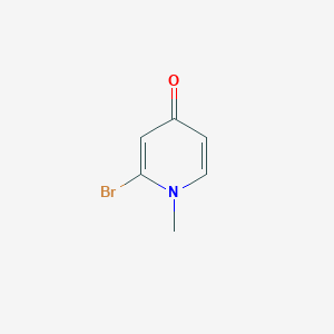 molecular formula C6H6BrNO B12091745 2-Bromo-1-methylpyridin-4(1H)-one 