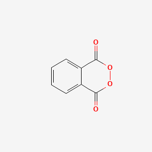 molecular formula C8H4O4 B1209175 2,3-Benzodioxin-1,4-dione CAS No. 4733-52-2