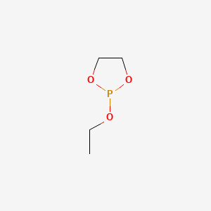 molecular formula C4H9O3P B12091852 Ethyl ethylene phosphite CAS No. 695-11-4