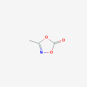 molecular formula C3H3NO3 B12091863 3-Methyl-1,4,2-dioxazol-5-one 