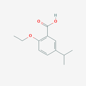 molecular formula C12H16O3 B12091867 2-Ethoxy-5-isopropylbenzoic acid CAS No. 773873-61-3