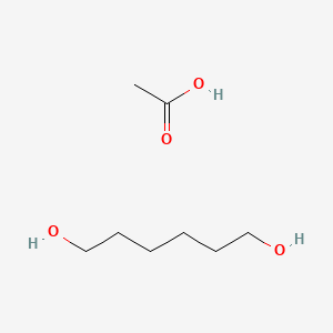 molecular formula C8H18O4 B12091880 1,6-Hexanediol, monoacetate CAS No. 68750-24-3