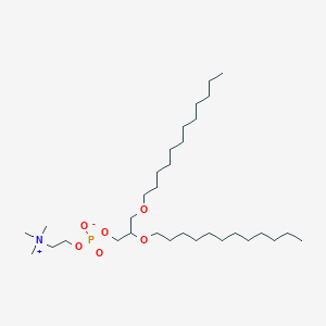 molecular formula C32H68NO6P B12091932 1,2-Di-0-dodecyl-sn-glycero-3-phosphocholine 