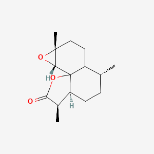 3H-Oxireno(7,8)naphtho(8a,1-b)furan-3-one, decahydro-4,7,9a-trimethyl-, (1aR,1bR,4R,4aS,7R,7aS,9aR)-