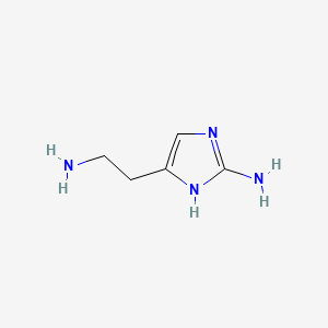 5-(2-aminoethyl)-1H-imidazol-2-amine