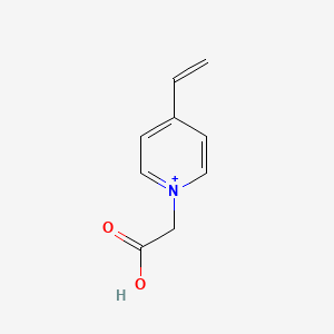 Pyridinium,1-(carboxymethyl)-4-ethenyl-, bromide (1:1)