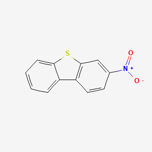 molecular formula C12H7NO2S B12092258 3-Nitrodibenzothiophene CAS No. 94764-55-3