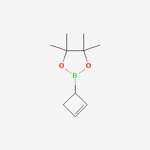 molecular formula C10H17BO2 B12092308 1,3-Diacetyl Aloe-emodin 