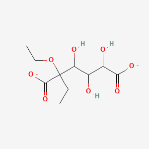 molecular formula C10H16O8-2 B12092334 Diethylgalactarate 