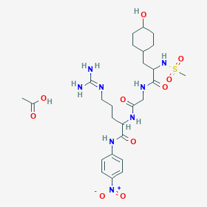 molecular formula C26H42N8O10S B12092405 Pefachrome(R) tpa* 