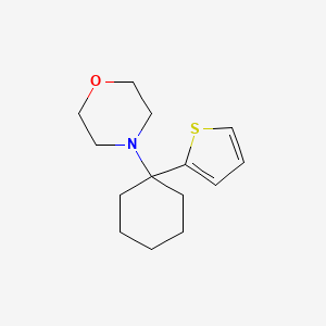 4-(1-Thiophen-2-ylcyclohexyl)morpholine