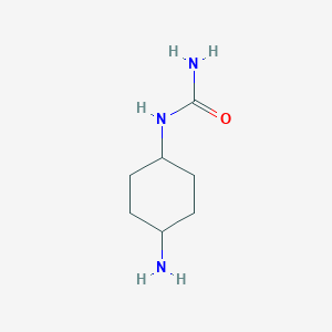 molecular formula C7H15N3O B12092680 (4-Aminocyclohexyl)urea 